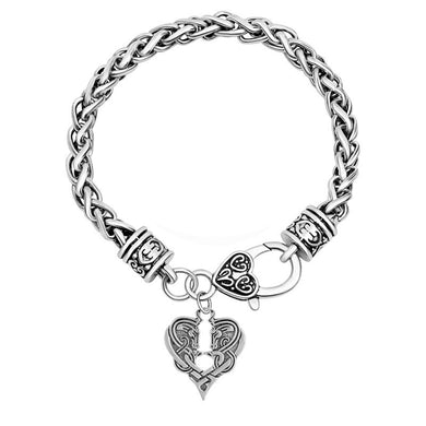 Collana con runa della dea Epona, ciondolo a forma di nodo, cuore di cavallo del destino, gioielli equini 