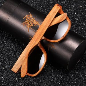 EZREAL Natural Wood Sunglasses Polarized Wooden Sunglasses UV400 Sunglasses  Wooden Sunglasses Brand With Wooden Box