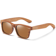 Load image into Gallery viewer, EZREAL Natural Wood Sunglasses Polarized Wooden Sunglasses UV400 Sunglasses  Wooden Sunglasses Brand With Wooden Box