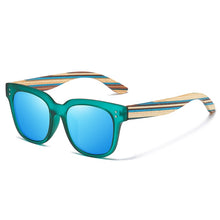Load image into Gallery viewer, EZREAL Classic Polarized Wood Sunglasses Men Women Driving Mirror SunGlasses  UV400 Driver Handmade