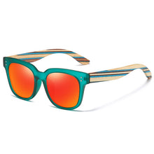 Load image into Gallery viewer, EZREAL Classic Polarized Wood Sunglasses Men Women Driving Mirror SunGlasses  UV400 Driver Handmade