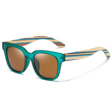 Load image into Gallery viewer, EZREAL Classic Polarized Wood Sunglasses Men Women Driving Mirror SunGlasses  UV400 Driver Handmade
