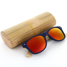 Load image into Gallery viewer, EZREAL Polarized Zebra Wood Sunglasses Men Women Hand Made Vintage Wooden Frame Male Driving Sun Glasses Shades Gafas With Box