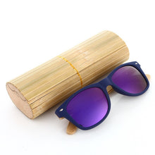 Load image into Gallery viewer, EZREAL Polarized Zebra Wood Sunglasses Men Women Hand Made Vintage Wooden Frame Male Driving Sun Glasses Shades Gafas With Box