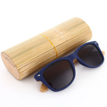Load image into Gallery viewer, EZREAL Polarized Zebra Wood Sunglasses Men Women Hand Made Vintage Wooden Frame Male Driving Sun Glasses Shades Gafas With Box