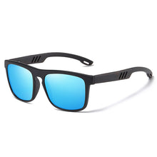 Load image into Gallery viewer, EZREAL Vintage Sports Style Polarized Sunglasses Men Black Driving Square Wooden Shades Sunglass