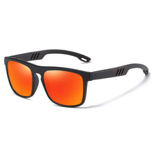 Load image into Gallery viewer, EZREAL Vintage Sports Style Polarized Sunglasses Men Black Driving Square Wooden Shades Sunglass