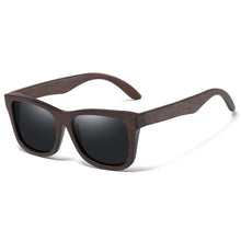 Load image into Gallery viewer, EZREAl   Bamboo Wood Polarized Sunglasses Driving Square Style Sun Glasses Male Goggle UV400 Women Men Brand Designer