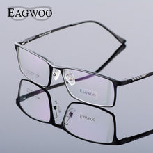 Load image into Gallery viewer, Eagwoo Aluminum Men Wide Face Prescription Eyeglasses  Full Rim Optical Frame Business Eye Glasses Light Big Spectacle MF2351