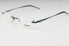 Load image into Gallery viewer, Eagwoo Pure Titanium Eyeglasses Rimless Optical Frame Prescription Spectacle Frameless Glasses For Men Eye glasses Silicon Foot