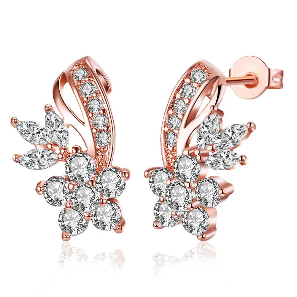 Earring For Bohemian Charm Minimalist Zircon Shinning Anklet Round Accessories Wedding Elegant Accessories Accessories