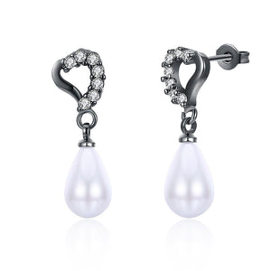 Earring For Flower Heart Classic New Arrival New Arrival Wedding Boho Zircon Charm Classic Vintage Wholesale Appointment