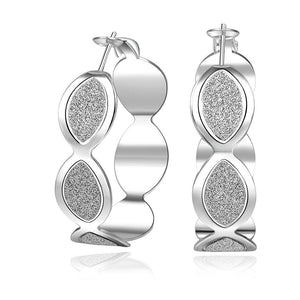 Earring For Popular Classic Modern Jewelry Couple's Stainless Steel Heart Geometric Wholesale love Simple Unique Modern