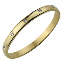 Load image into Gallery viewer, Luxury Brand Love Bracelets &amp; Bangles for Women Stainless Steel Bangle Jewelry Crystal Bracelet Nail Screw Cuff Pulseira