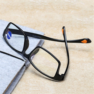 Elbru 0 -1.0 1.5 2.0 2.5 3.0 3.5 4.0 Finished Myopia Glasses Frame Women Men Ultralight TR Myopic Nearsighed Eyeglasses Students