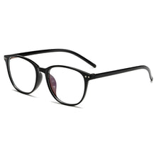 Carica l&#39;immagine nel visualizzatore di Gallery, Elbru -1 -1.5 -2 -2.5 -3 -3.5 -4 -4.5 -5.0 -5.5 -6.0 Classic Rivets Myopia Glasses With Degree Women Men Black Glasses Frame