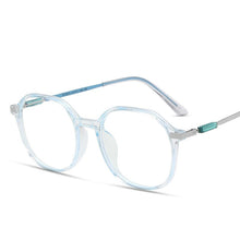 Load image into Gallery viewer, Elbru Anti Blue Light Glasses Frame Vintage Irregular Transparent  Eyewear Men Women Clear Optical Sepectacles Conputer Goggles
