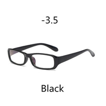 Load image into Gallery viewer, Elbru Anti-blue Light  Square Myopia Glasses Women Men Finished Nearsighted Eyeglasses Diopter -1.0to -4.0 Unisex