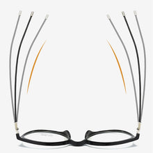 Load image into Gallery viewer, Elbru Cat Eye Finsihed Myopia Glasses With Diopter 0 -0.5 1.0 1.5 2.0 2.5 3.0 3.5 4.0 4.5 5.0 5.5 6.0 Nearsighted Eyeglasses