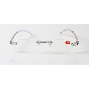 Elbru Chic Ultralight Myopic Glasses TR90 Frameless Glasses Resin Myopia Glasses Prescription Glasses With Diopter -1.0 to -4.0