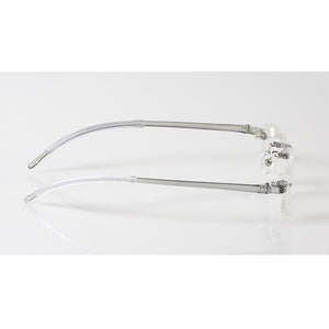 Elbru Chic Ultralight Myopic Glasses TR90 Frameless Glasses Resin Myopia Glasses Prescription Glasses With Diopter -1.0 to -4.0
