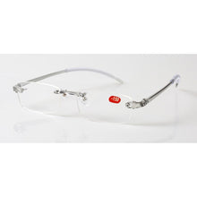 Load image into Gallery viewer, Elbru Chic Ultralight Myopic Glasses TR90 Frameless Glasses Resin Myopia Glasses Prescription Glasses With Diopter -1.0 to -4.0