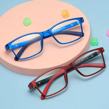 Load image into Gallery viewer, Elbru Children Anti-blue Light Silicone Glasses Kids Soft Frame Goggle Plain Glasses Eyeglasses Frame Clear Lens Eyewear