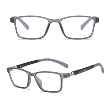 Load image into Gallery viewer, Elbru Children Anti-blue Light Silicone Glasses Kids Soft Frame Goggle Plain Glasses Eyeglasses Frame Clear Lens Eyewear