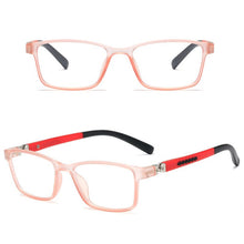 Load image into Gallery viewer, Elbru Children Anti-blue Light Silicone Glasses Kids Soft Frame Goggle Plain Glasses Eyeglasses Frame Clear Lens Eyewear