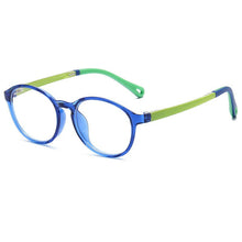 Carica l'immagine nel visualizzatore di Gallery, Elbru Occhiali in silicone per bambini Occhiali ottici rotondi retrò Occhiali da vista Kids Eye Fame per bambini Ragazzi Ragazze Cute Eywear Oculos 
