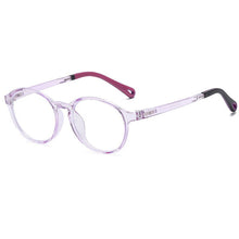 Carica l'immagine nel visualizzatore di Gallery, Elbru Occhiali in silicone per bambini Occhiali ottici rotondi retrò Occhiali da vista Kids Eye Fame per bambini Ragazzi Ragazze Cute Eywear Oculos 
