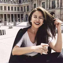 Load image into Gallery viewer, Elbru Classic  Metal Finished Myopia Glasses Nearsighted Glasses Prescription Glasses Diopter -1.0 1.5 2.0 2.5 3.0 3.5 4