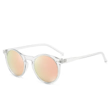 Load image into Gallery viewer, Elbru Sunglasses Soft Transparent Frame Polarized Colorful Clear Lens Sun Glasses Classic Retro Eyeglasses For Men&amp;Women
