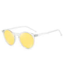 Load image into Gallery viewer, Elbru Sunglasses Soft Transparent Frame Polarized Colorful Clear Lens Sun Glasses Classic Retro Eyeglasses For Men&amp;Women