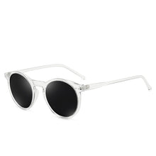 Load image into Gallery viewer, Elbru Sunglasses Soft Transparent Frame Polarized Colorful Clear Lens Sun Glasses Classic Retro Eyeglasses For Men&amp;Women