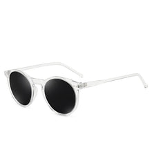 Load image into Gallery viewer, Elbru Sunglasses Soft Transparent Frame Polarized Colorful Clear Lens Sun Glasses Classic Retro Eyeglasses For Men&amp;Women