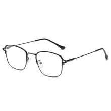 Load image into Gallery viewer, Elbru Style Anti-blue Light Glasses Frame Soft Half-frame Metal Frame Vintage Clear Lens Optical Sepectacles Unisex Eyewear