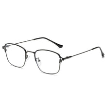 Load image into Gallery viewer, Elbru Style Anti-blue Light Glasses Frame Soft Half-frame Metal Frame Vintage Clear Lens Optical Sepectacles Unisex Eyewear