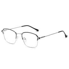 Load image into Gallery viewer, Elbru Style Anti-blue Light Glasses Frame Soft Half-frame Metal Frame Vintage Clear Lens Optical Sepectacles Unisex Eyewear