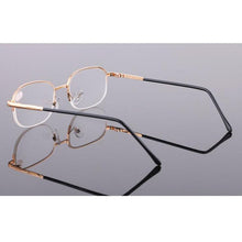 Load image into Gallery viewer, Elbru Rimless Myopia Glasses Men&amp;Women  Gold Frame Lens Shortsighted Eyeglasses Diopter -1.0 -1.5-2.0 -2.5 -3.0 -3.5 -4.0