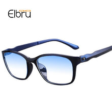 Load image into Gallery viewer, Elbru Square Anti Blue Light Plain Glasses Frame Optical Spectacle Glasses Myopia Eyeglasses Frames For Female&amp;Male