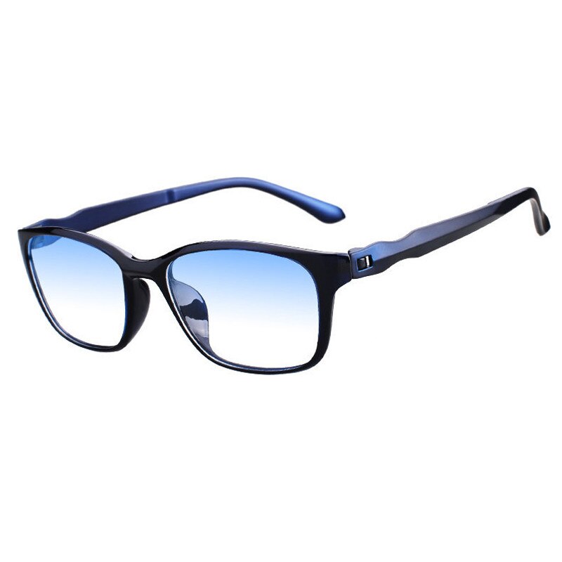 Elbru Square Anti Blue Light Plain Glasses Frame Optical Spectacle Glasses Myopia Eyeglasses Frames For Female&Male
