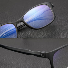 Load image into Gallery viewer, Elbru Square Anti Blue Light Plain Glasses Frame Optical Spectacle Glasses Myopia Eyeglasses Frames For Female&amp;Male