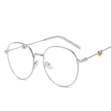 Load image into Gallery viewer, Elbru Ultralight Anti-blue Light Clear Lens Glasses Frame Women&amp;Men Metal Frame Computer Eyeglasses Anti Glare Fake Glasses