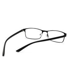 Load image into Gallery viewer, Elbru Ultralight Anti blue Light Metal Frame Myopia Glasses Men Business HD Resin Nearsighted Eyewear Diopter -1.0 -1.25 -6.0