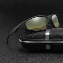 Load image into Gallery viewer, Elbru Vintage Aluminum Polarized Sunglasses Classic Brand Men Driving Sun Glasses Day Night Vision Driver's Eyewear UV400 Oculos