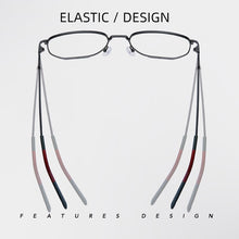 Load image into Gallery viewer, Elbru Vintage Large Square Glasses Frame Transparent Ultra Light Myopia Glasses Frame Eyeglasses Female Eyewear Unisex