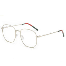 Load image into Gallery viewer, Elbru Vintage Large Square Glasses Frame Transparent Ultra Light Myopia Glasses Frame Eyeglasses Female Eyewear Unisex