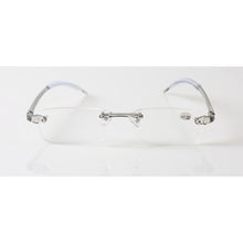 Load image into Gallery viewer, Elbru Vintage Rimless Finished Myopia Glasses Men Women Ultralight Resin Nearsighted Eyeglasses Diopters -1 -2 -2.5 -3 -3.5 -4