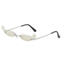 Load image into Gallery viewer, Elbru Vintage Small Sunglasses Women Cat Eye sunglasses Trendy Mirror Eyewear for Women Small Metal Sun Glasses oculos femininos